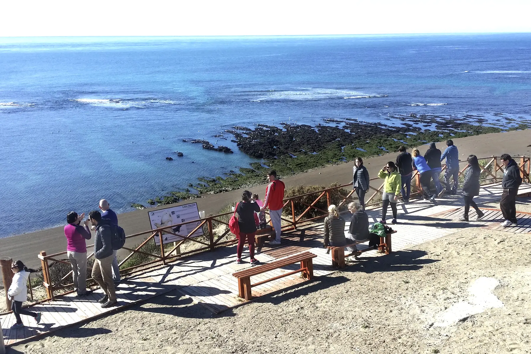 Costa de Península Valdés en Chubut